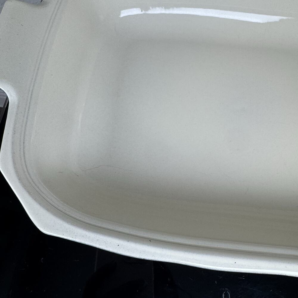 Emile Henry France Dark Blue 15” Baker, Casserole Dish Made for Williams-Sonoma - Picture 7 of 16